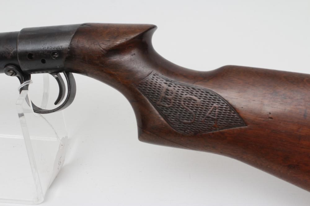 A PRE-WAR BSA .22 UNDERLEVER AIR RIFLE Image