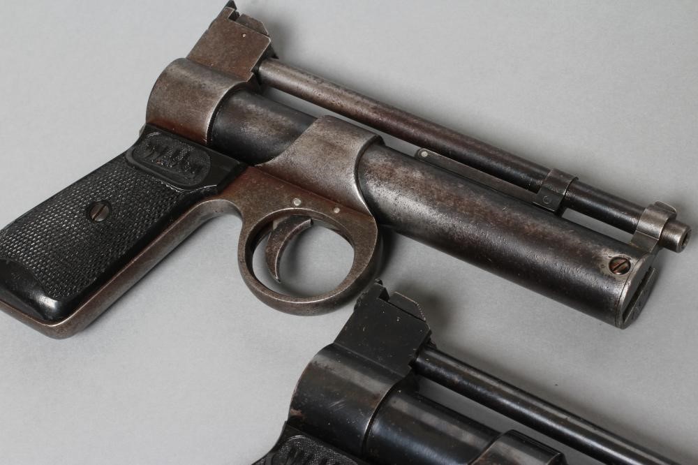 TWO WEBLEY JUNIOR AIR PISTOLS Image