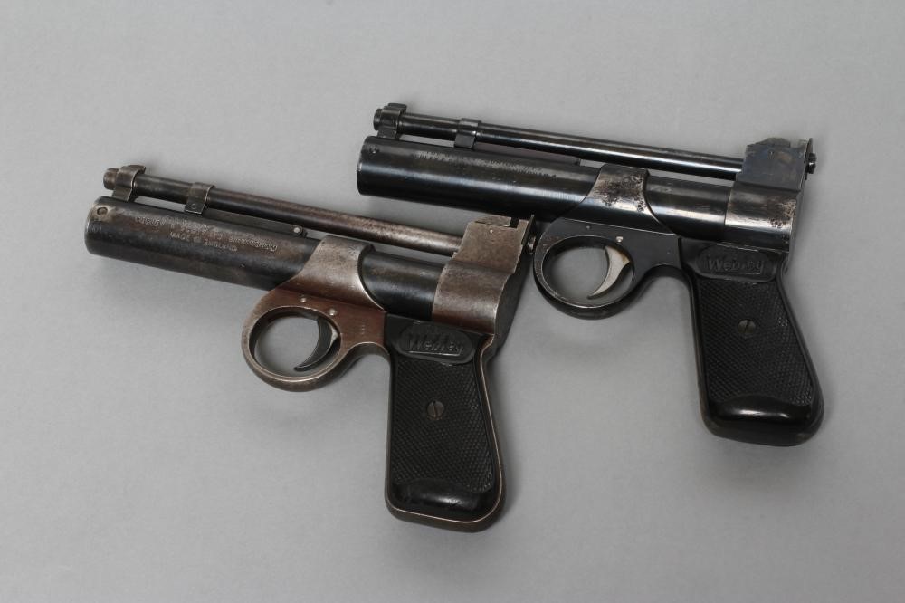 TWO WEBLEY JUNIOR AIR PISTOLS Image