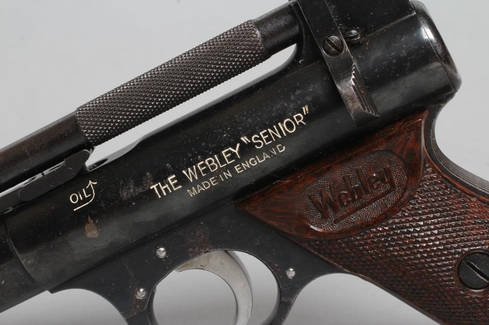 A WEBLEY SENIOR .177 AIR PISTOL Image