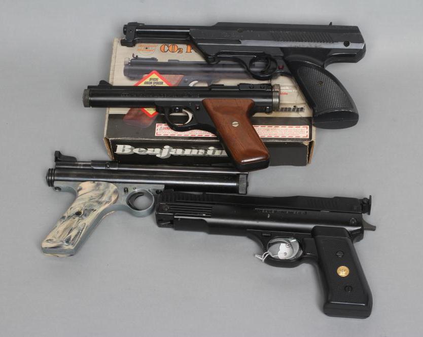 FOUR AIR PISTOLS Image
