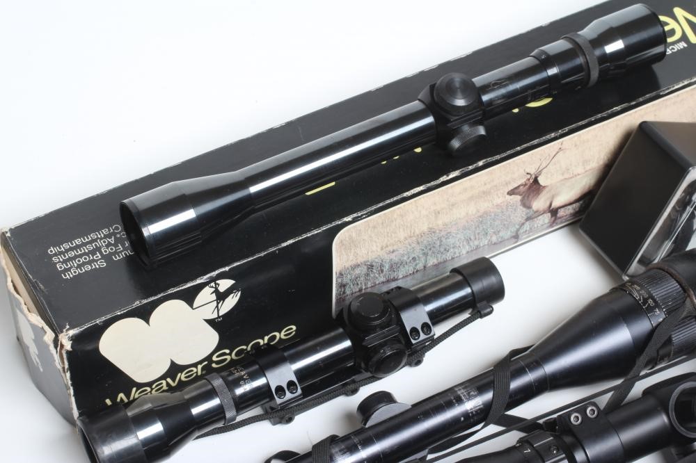 EIGHT RIFLE SCOPES Image