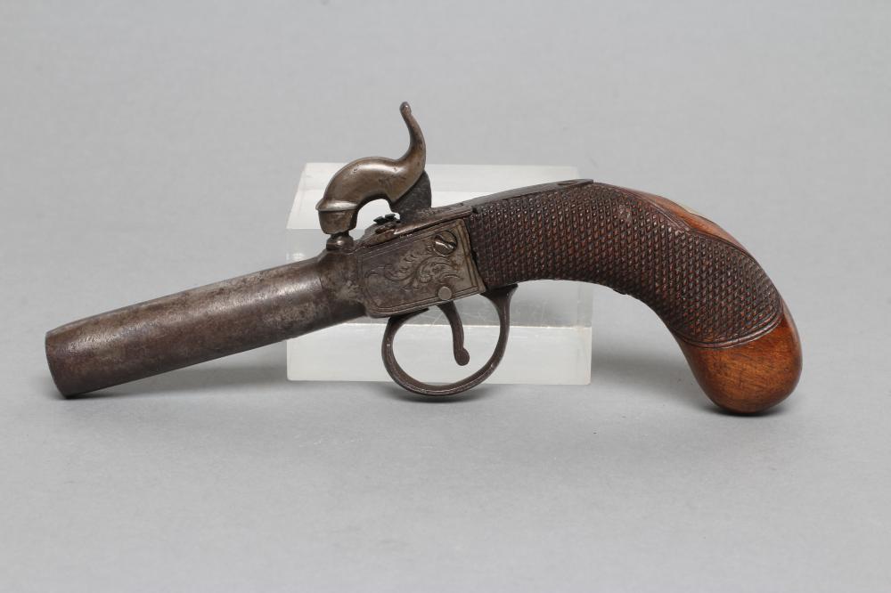 A PERCUSSION POCKET PISTOL Image
