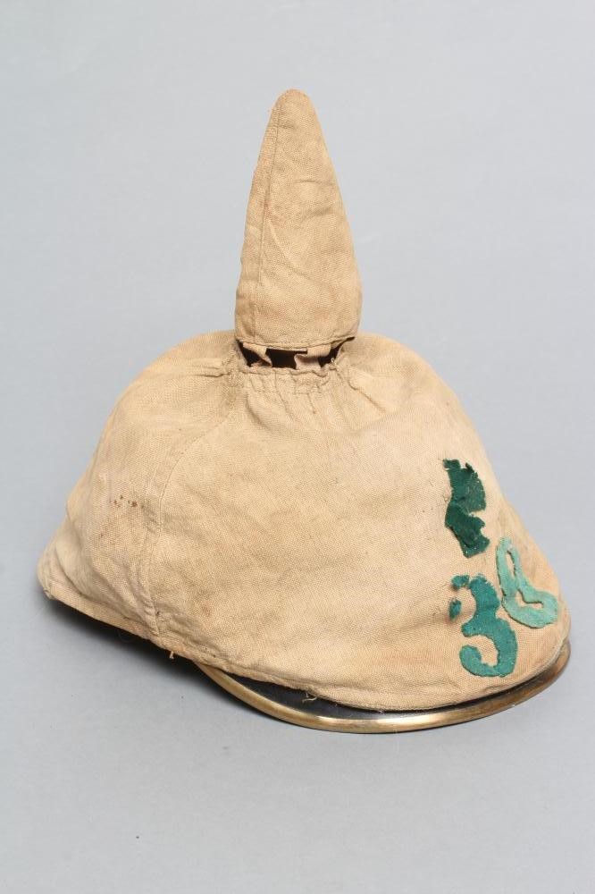 AN IMPERIAL GERMAN PICKELHAUBE HELMET Image