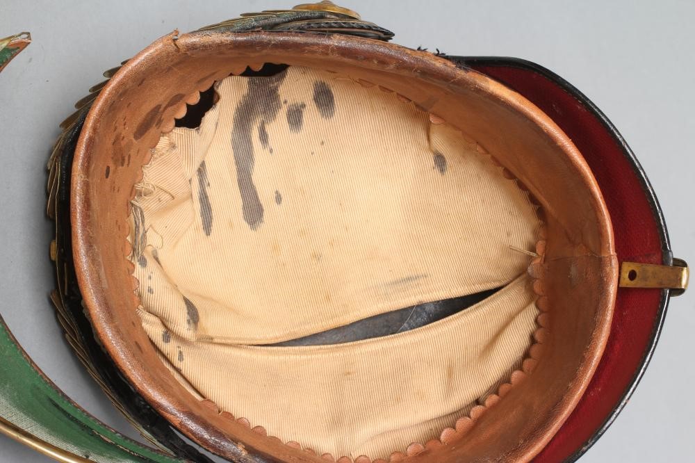 AN IMPERIAL GERMAN PICKELHAUBE HELMET Image