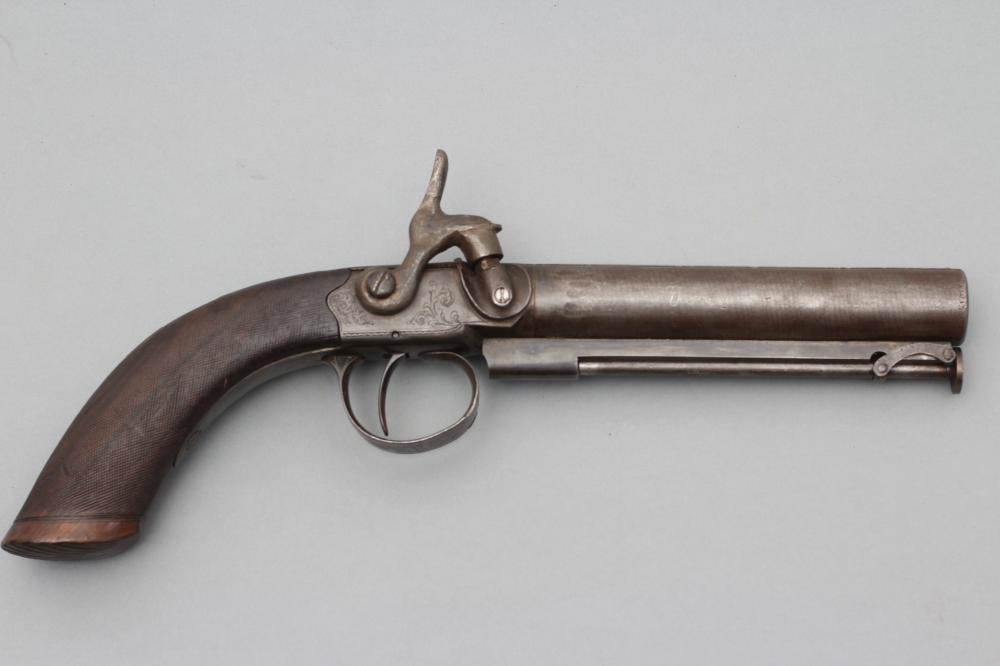 A 16 BORE PERCUSSION BELT PISTOL Image