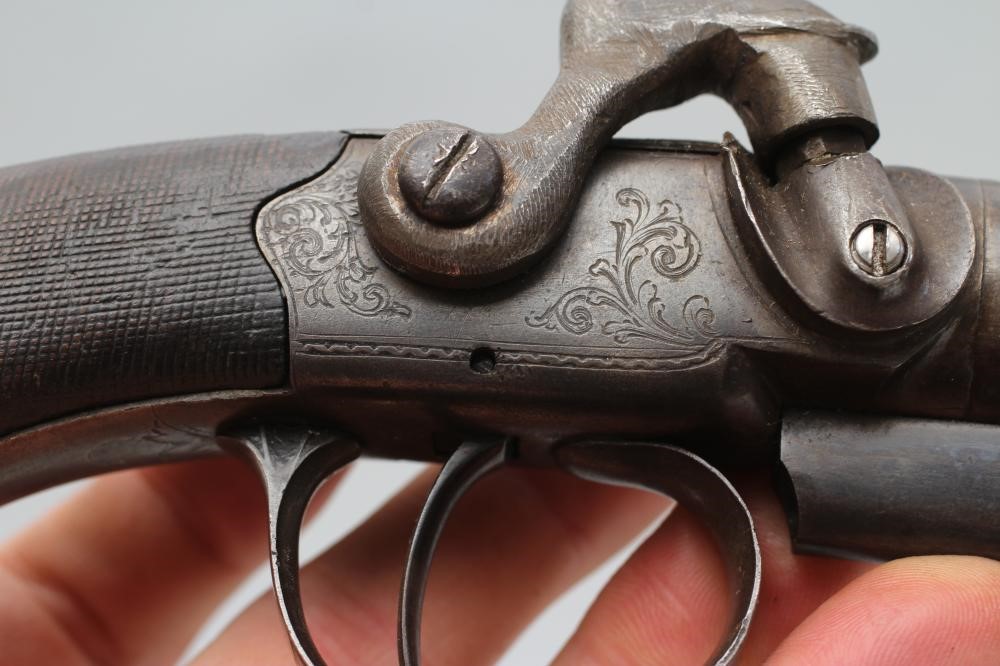 A 16 BORE PERCUSSION BELT PISTOL Image