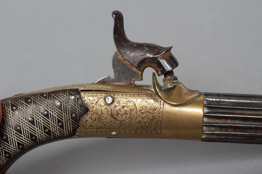A PERCUSSION POCKET PISTOL Image