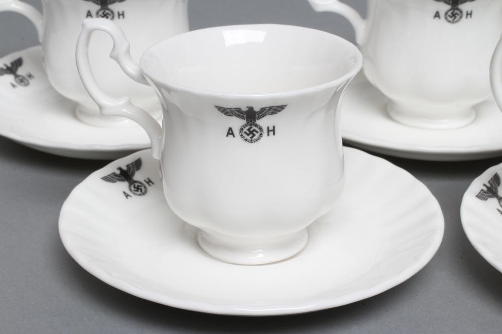AN ALLACH THIRD REICH PART TEA SET Image