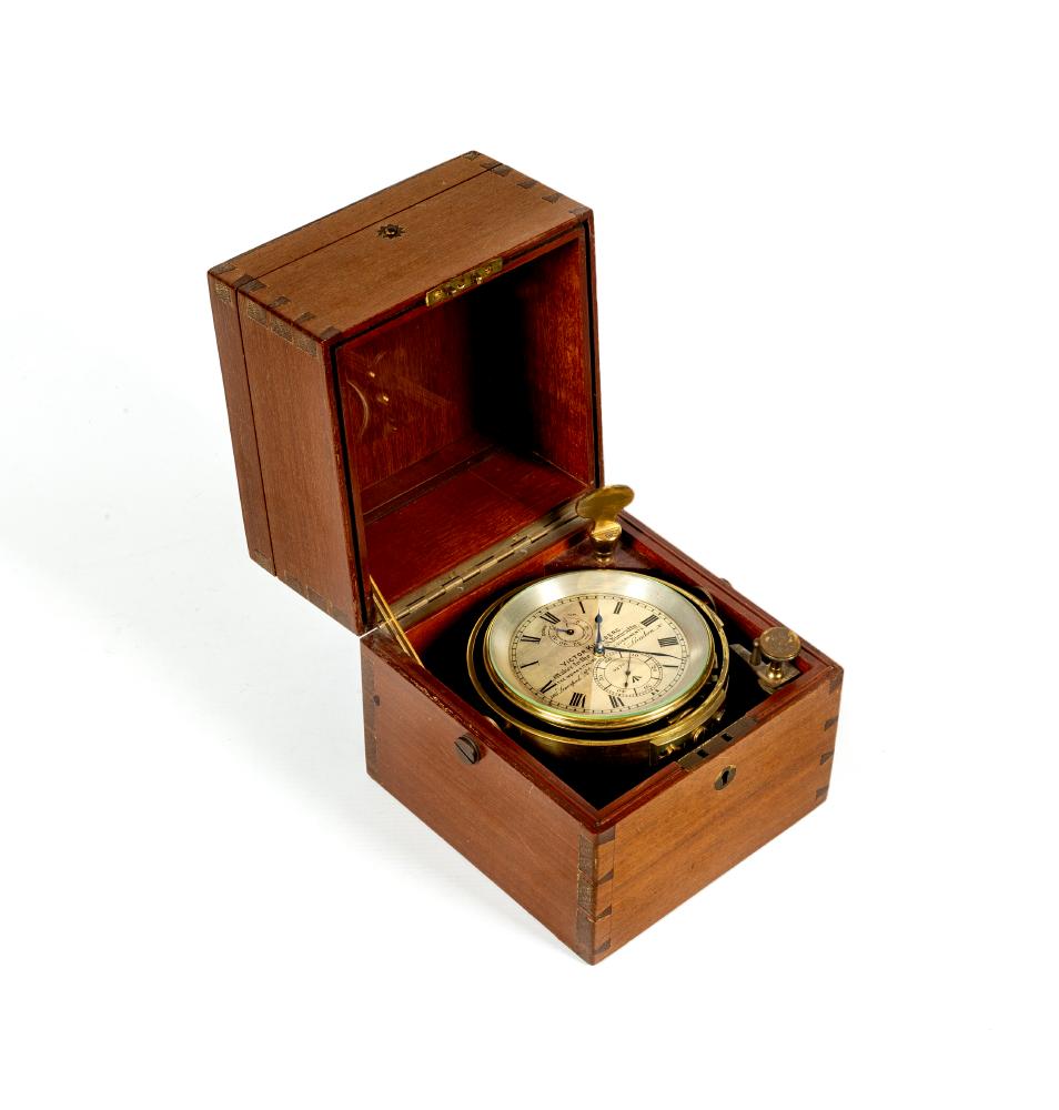 A VICTOR KULLBERG MARINE CHRONOMETER Image