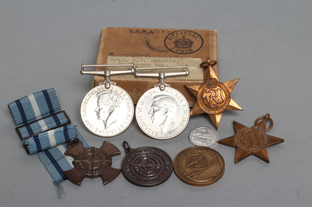 A FAMILY OF SECOND WORLD WAR MEDALS Image