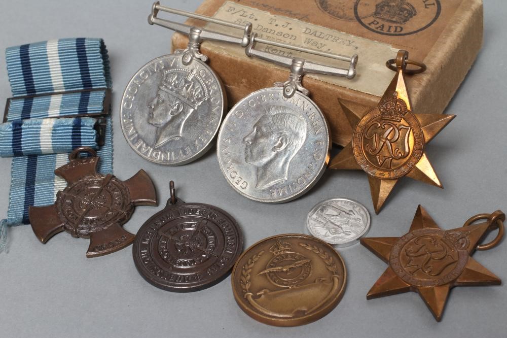 A FAMILY OF SECOND WORLD WAR MEDALS Image