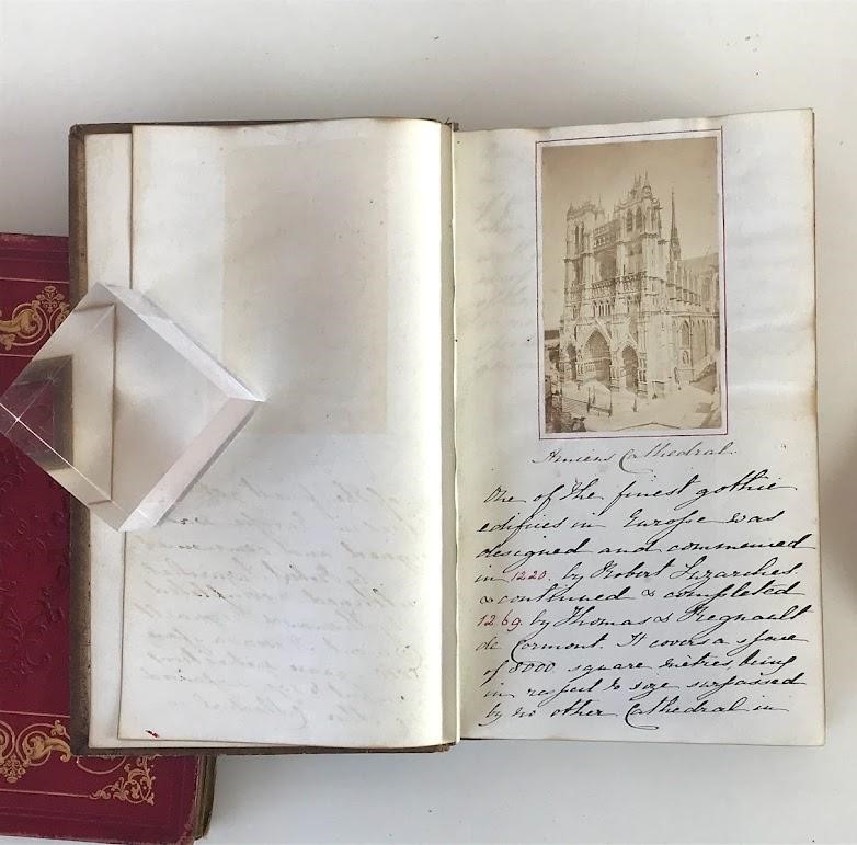 MANUSCRIPT TRAVEL GUIDE TO FRANCE & BASQUE SPAIN Image