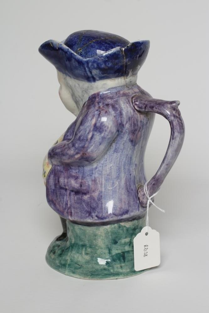 A MAK MERRY EARTHENWARE TOBY JUG AND COVER Image