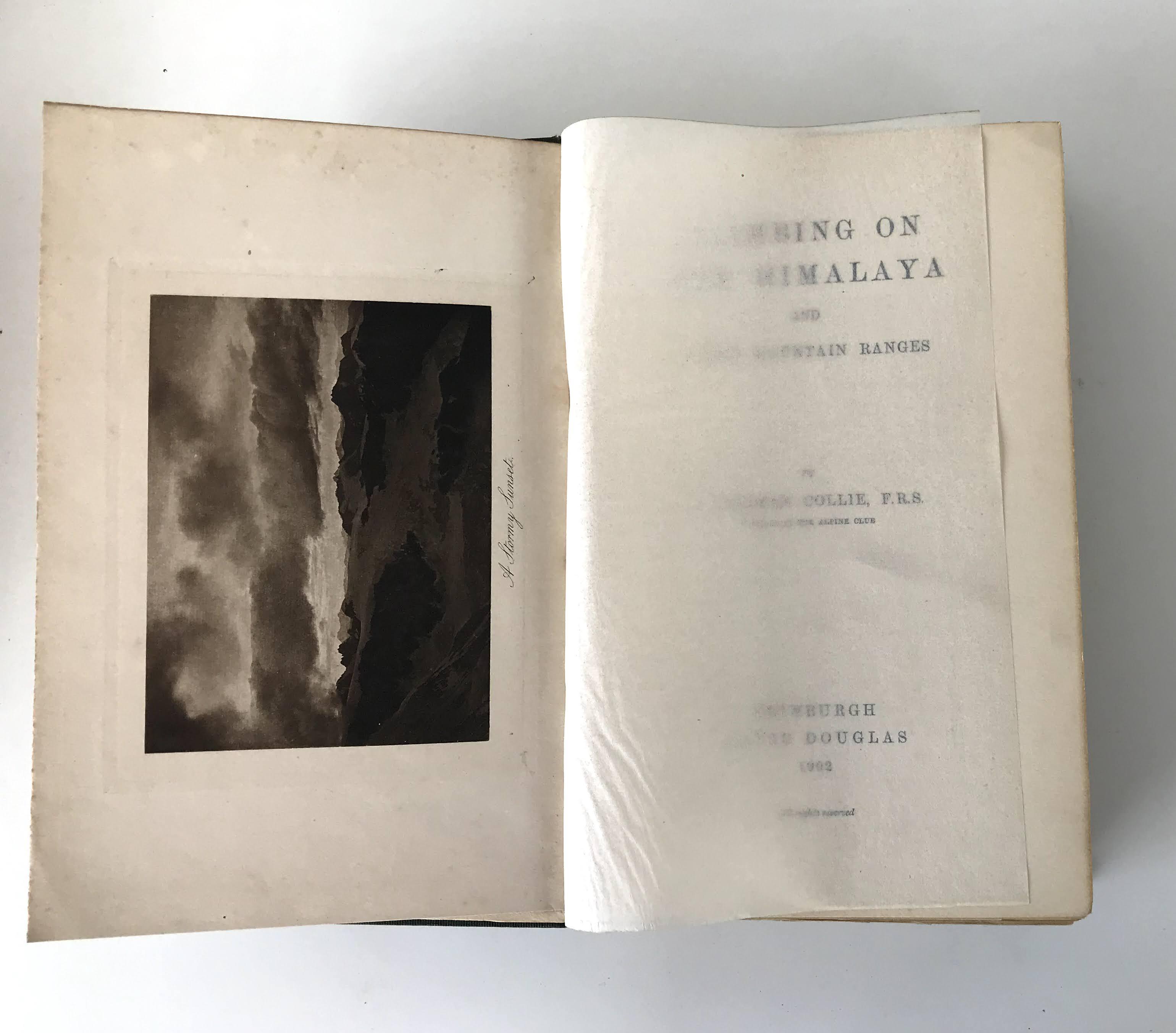 CLIMBING ON THE HIMALAYA AND OTHER MOUNTAIN RANGES Image