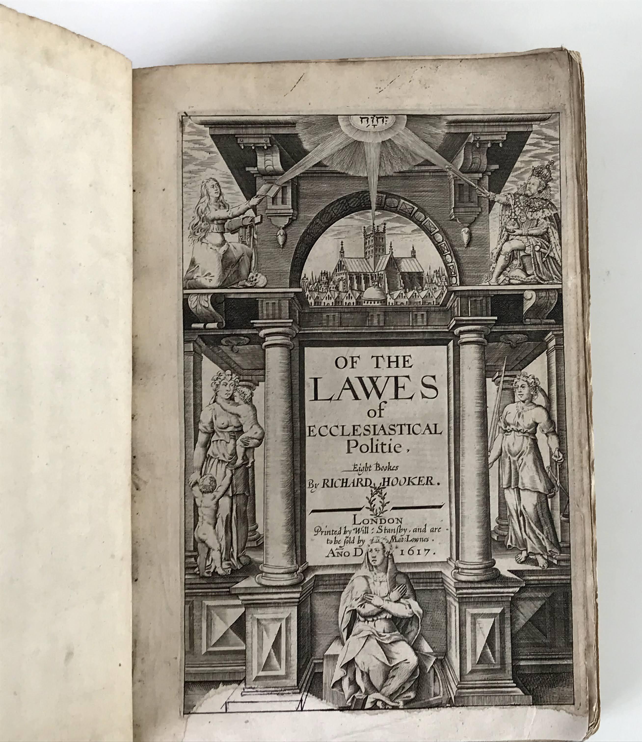 OF THE LAWES OF ECCLESIASTICAL POLITIE Image