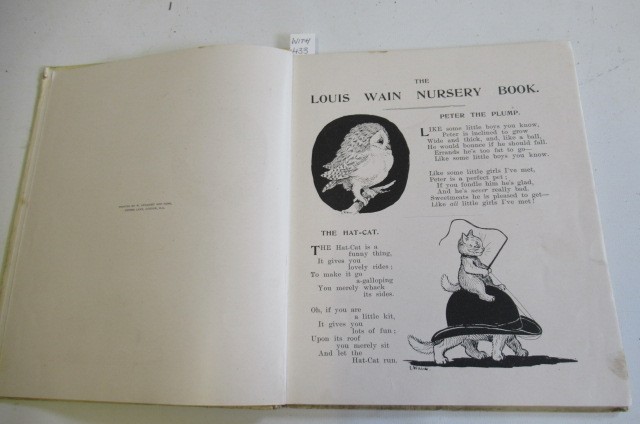 LOUIS WAIN NURSERY BOOK Image