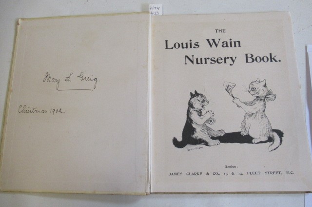 LOUIS WAIN NURSERY BOOK Image