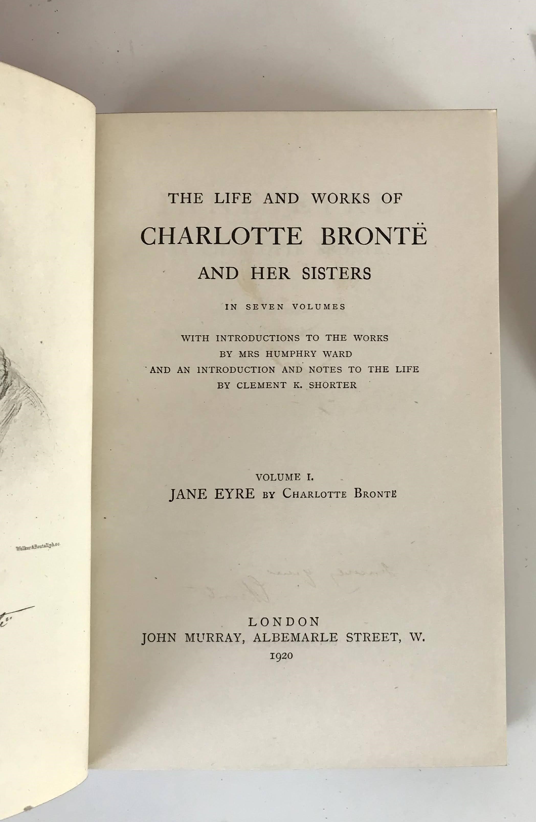 LIFE AND WORKS OF CHARLOTTE BRONTE AND HER SISTERS Image