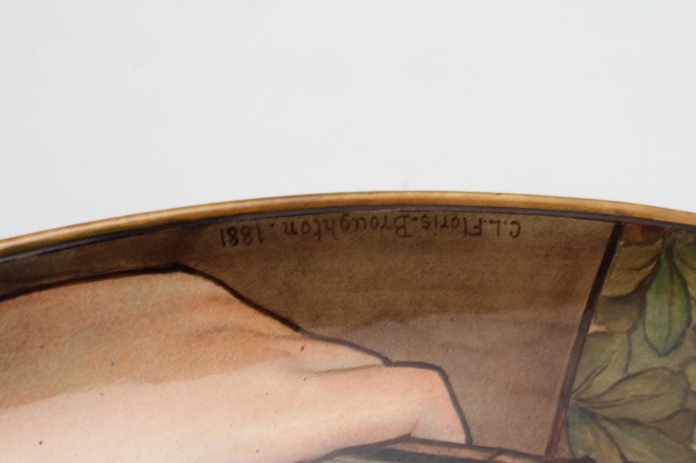 A MINTON EARTHENWARE ARTS AND CRAFTS PLAQUE Image