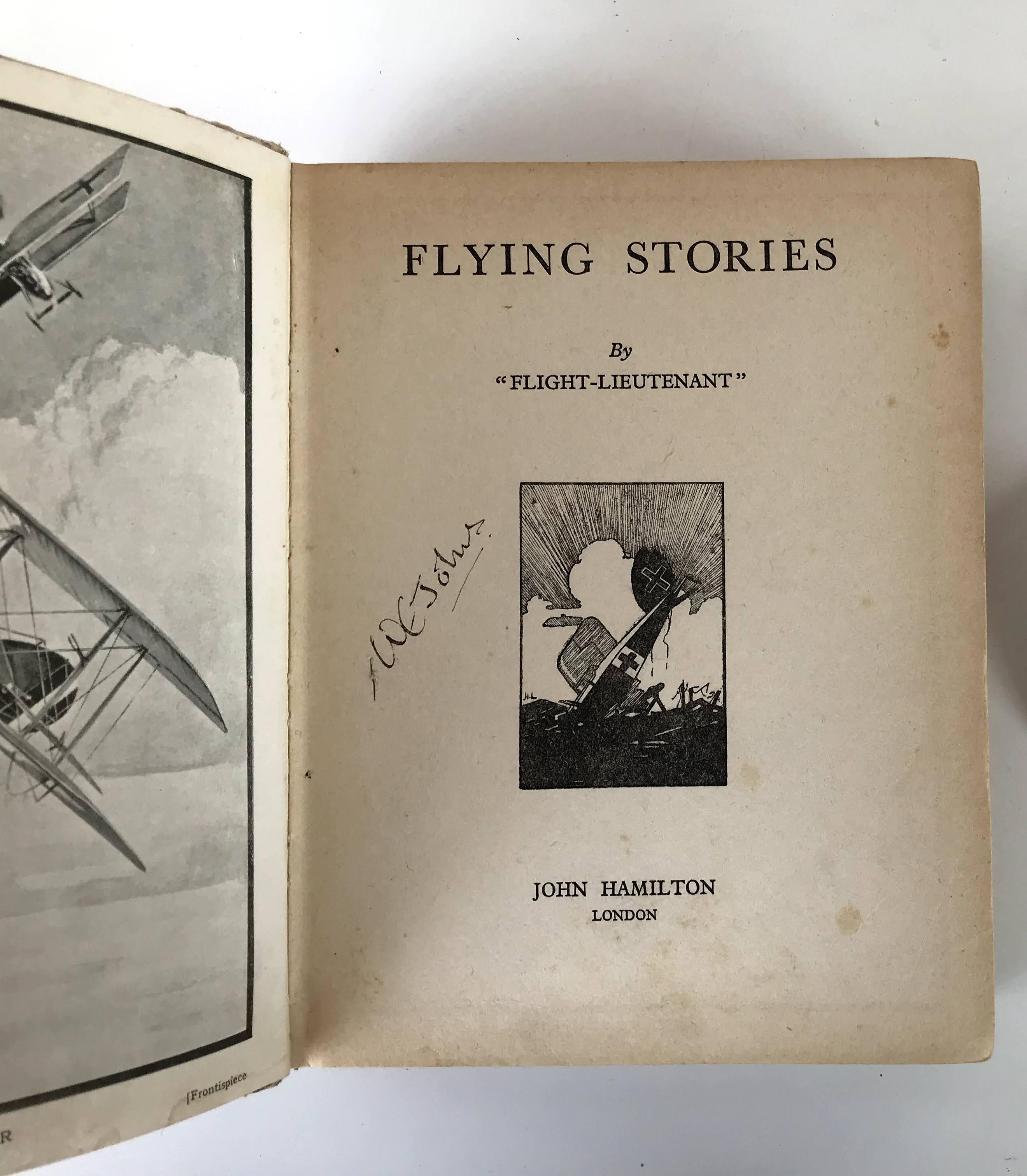 SIGNED BY W E JOHNS Image