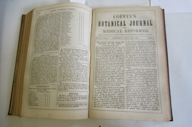 COFFINS BOTANICAL JOURNAL Image