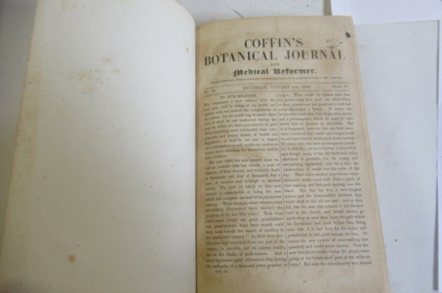 COFFINS BOTANICAL JOURNAL Image