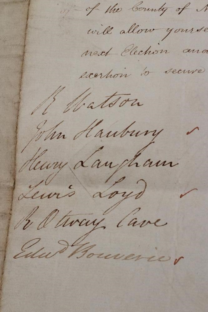 AN ELECTION DOCUMENT Image