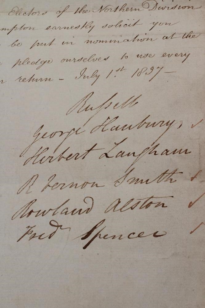 AN ELECTION DOCUMENT Image