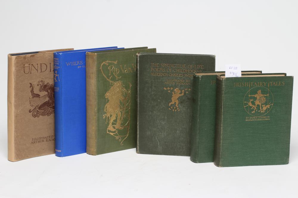 ARTHUR RACKHAM - Where the Blue Begins Image