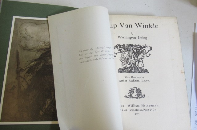 ARTHUR RACKHAM - Where the Blue Begins Image