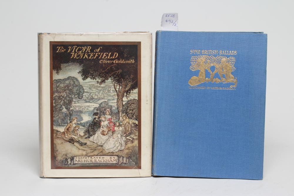 ARTHUR RACKHAM - Some British Ballads and The Vicar of Wakefield Image