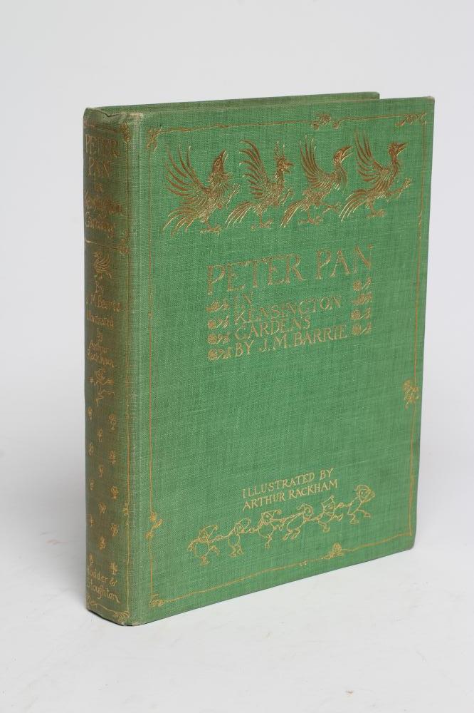 J.M. BARRIE AND ARTHUR RACKHAM - Peter Pan in Kensington Gardens Image
