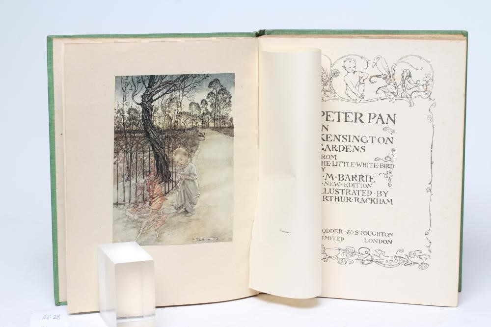 J.M. BARRIE AND ARTHUR RACKHAM - Peter Pan in Kensington Gardens Image