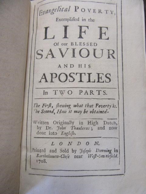 A COLLECTION OF ELEVEN 17TH CENTURY and later mainly religious works various (Est. plus 17.5% Image