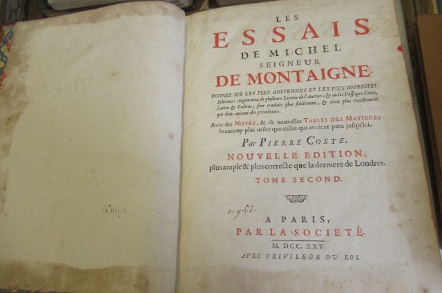 LES ESSAIS DE MICHEL SEIGNEUR DE MONTAIGNE Image