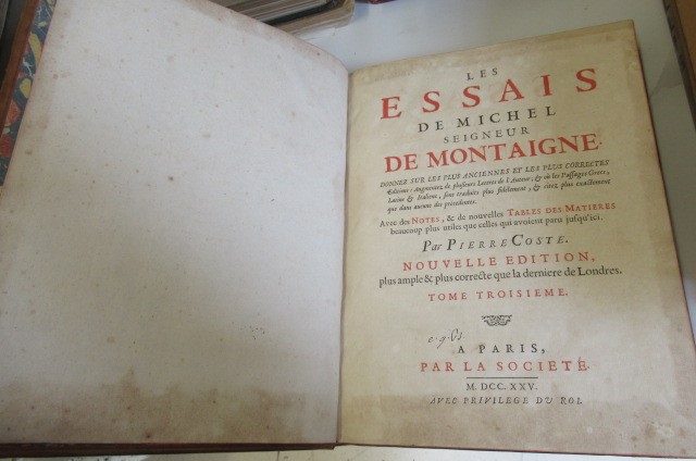 LES ESSAIS DE MICHEL SEIGNEUR DE MONTAIGNE Image
