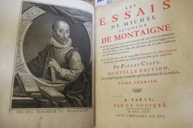 LES ESSAIS DE MICHEL SEIGNEUR DE MONTAIGNE Image
