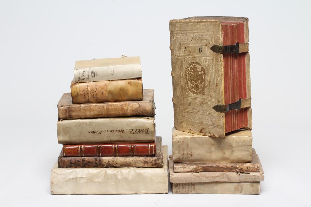 DANTE ALIGHIERI - La Divina Commedia, Firenze 1599, vellum Image