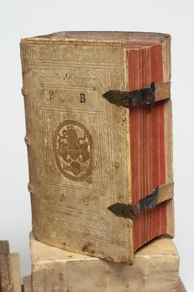 DANTE ALIGHIERI - La Divina Commedia, Firenze 1599, vellum Image