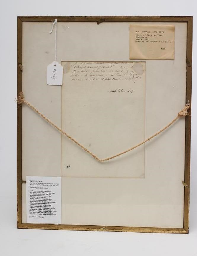 ATTRIBUTED TO JOHN SELL COTMAN (1782-1842) Image