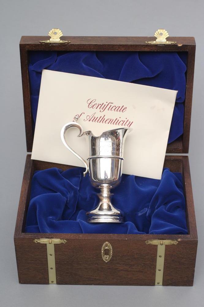 A 17TH CENTURY STYLE CREAM JUG Image