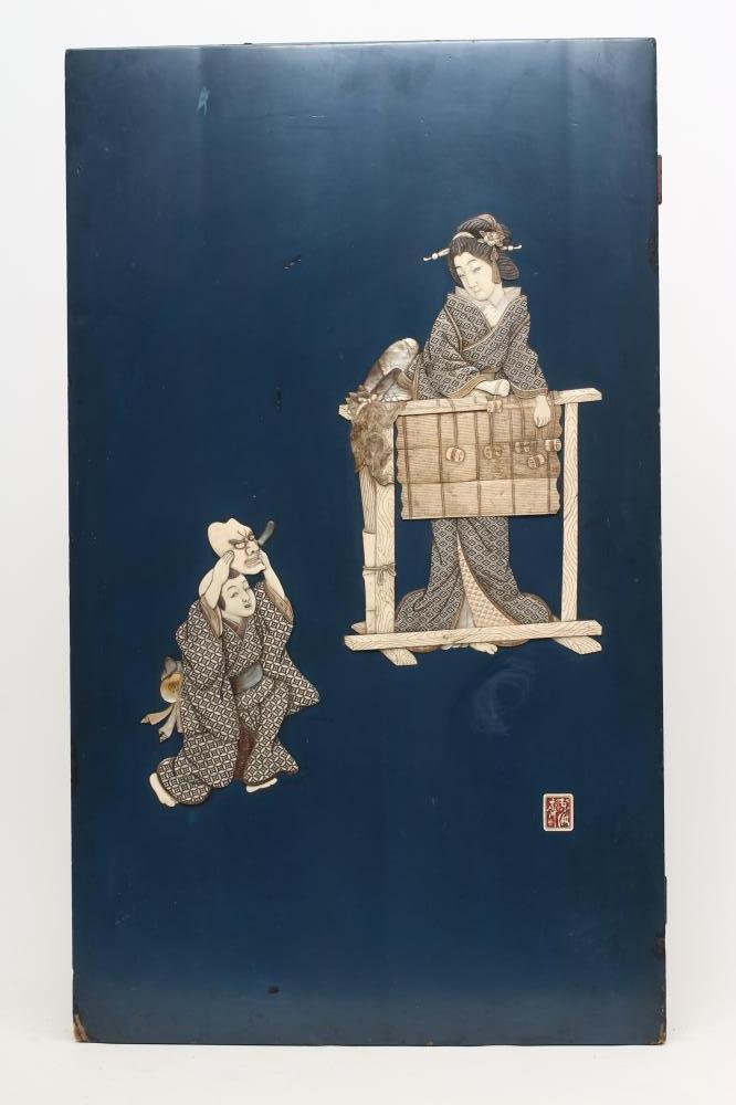 A JAPANESE SHIBAYAMA PANEL Image