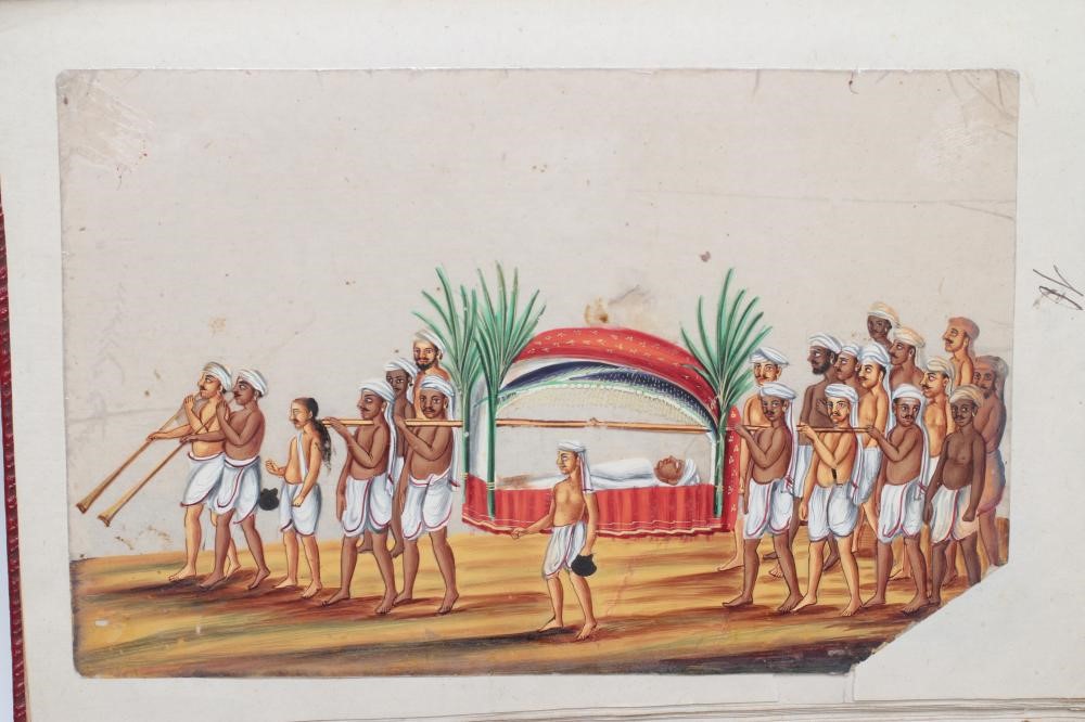 A COLLECTION OF EIGHTY FIVE INDIAN MICA PAINTINGS Image