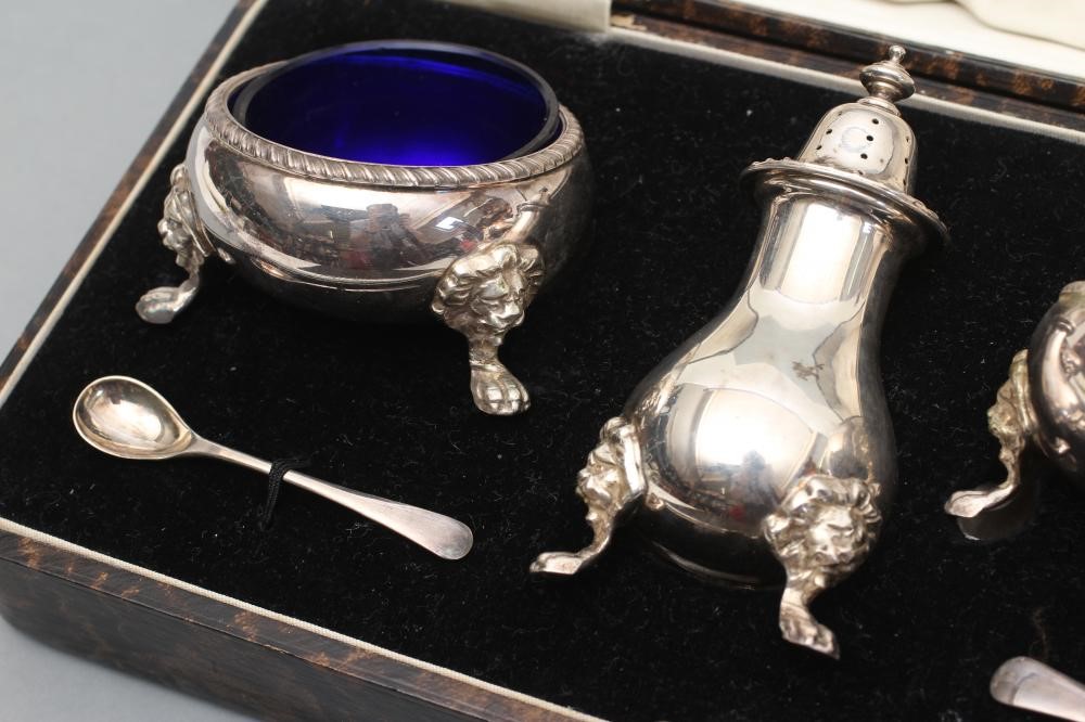 A THREE PIECE CRUET Image