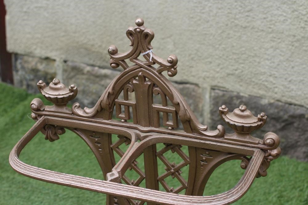 A VICTORIAN CAST IRON STICK STAND Image