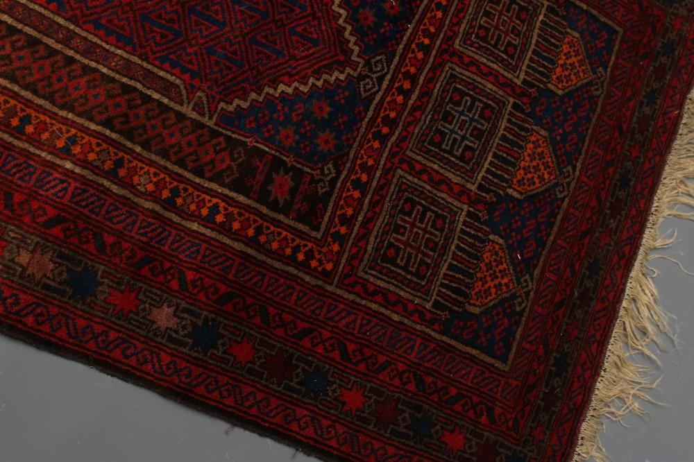 AN AFGHAN PRAYER RUG Image