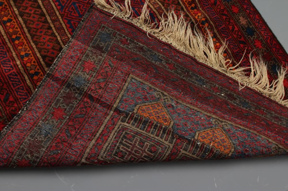 AN AFGHAN PRAYER RUG Image