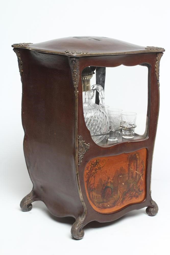 A FRENCH NOVELTY LIQUEUR CABINET Image