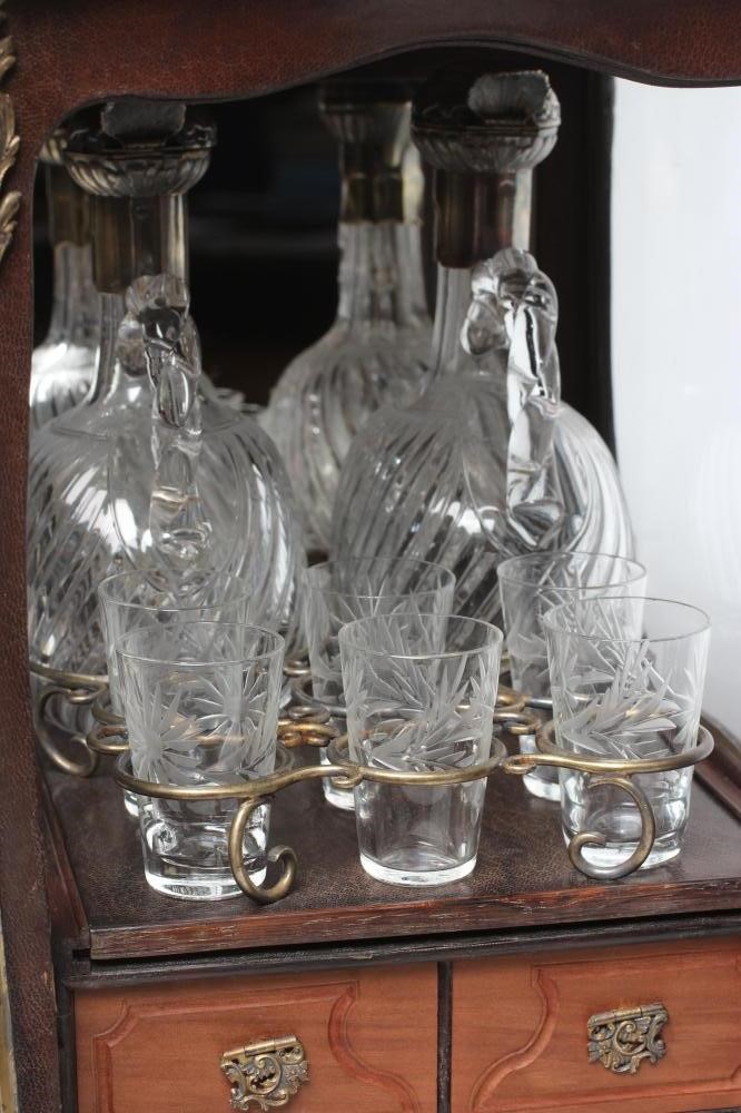 A FRENCH NOVELTY LIQUEUR CABINET Image